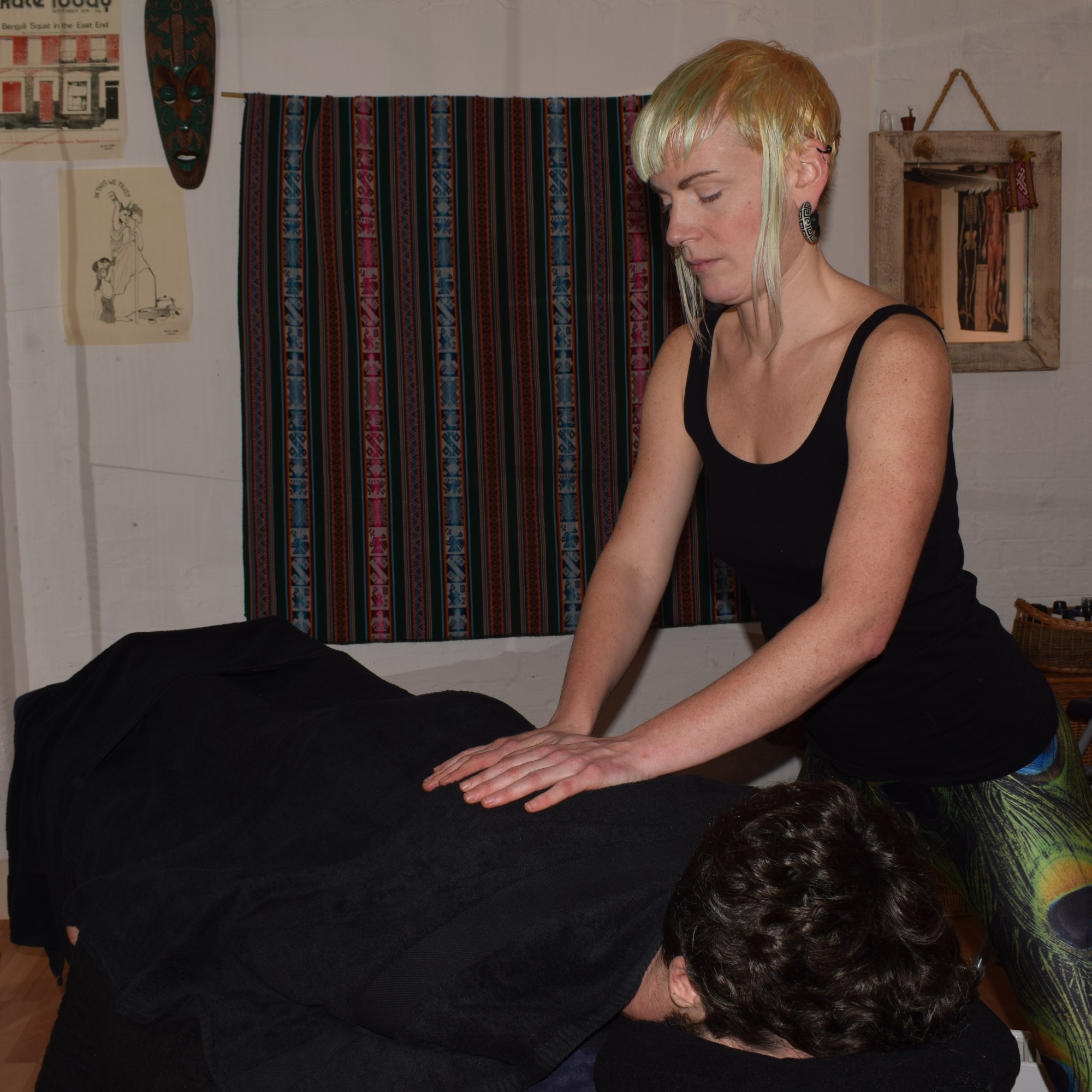 Lisa's Massage in Action